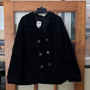 Mossimo Supply Co. Women's Elegant Black Peacoat